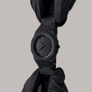 Black Aura Quartz Analog Watch for Men & Boys – Stylish Casual Timepiece